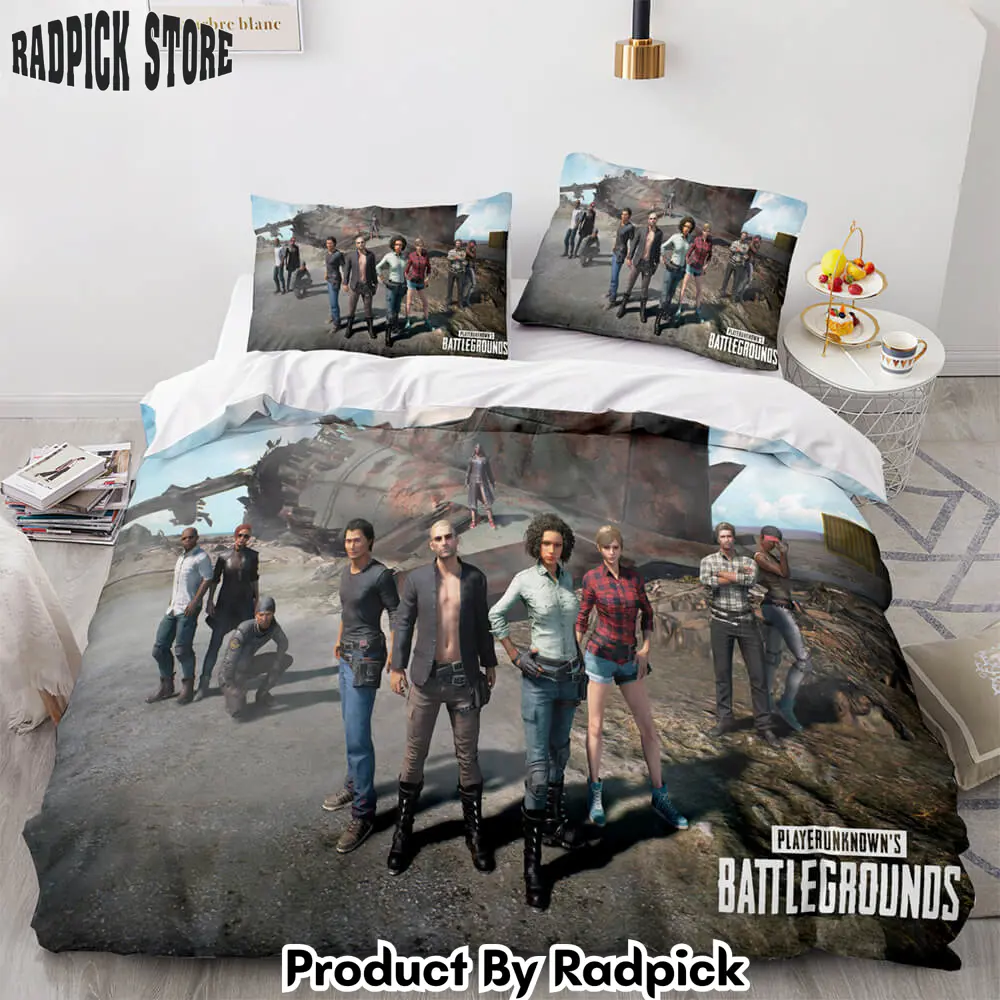 Player unknowns battlegrounds cosplay bedding sets duvet covers sheets  rp0421563